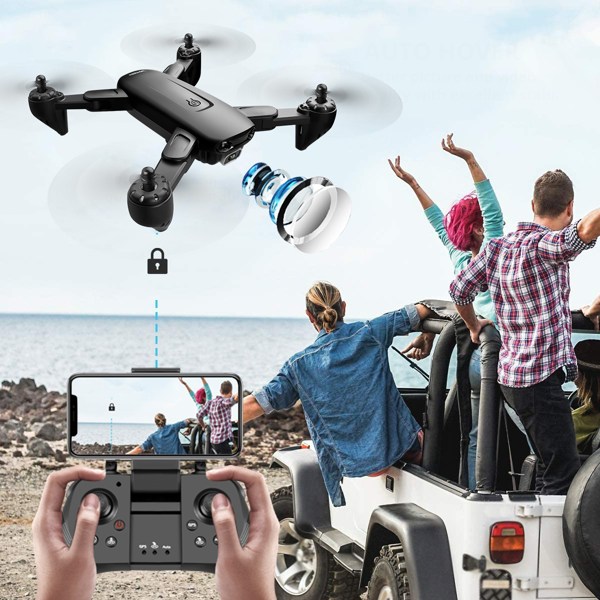 4DRC F6 RC Drone WIF FPV 4K Dual HD Camera Selfie Quadcopter 1 BATTERY US,Drones suitable for adults/beginners.Logistics is randomly sent by UPS/USPS/UNI/SPEEDX/FEDEX.-9