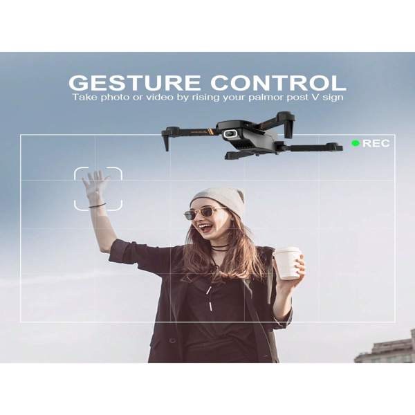 4DRC V4 Foldable Mini Drone with Camera - 1080P HD Drone ,3 Batteries,Drones for Adults Kids,Logistics is randomly sent by UPS/USPS/UNI/Evri/Royal Mail.-17