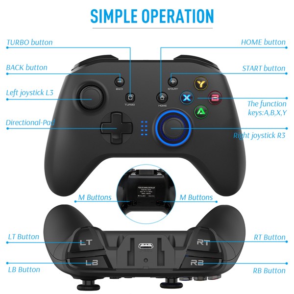 Wireless Gaming Controller-10