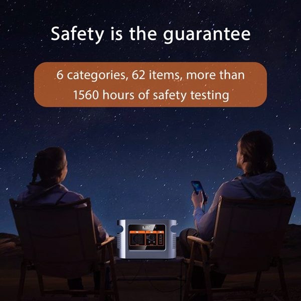 500Wh Power Station Outdoor Generator 1008W Portable Power Station, Two-Way Quick Charge 450,000 mAh (22.4 V), Mobile Power Generator for Outdoors, Camping, Outdoors, Motorhomes, etc.-7