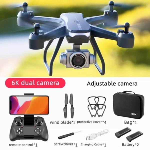 4DRC V14 Professional Drone 6K HD Dual Camera Wifi FPV Portable RC Quadcopter 2 BATTERY,Drones suitable for adults/beginners.Logistics is randomly sent by UPS/UNI/USPS/.-13