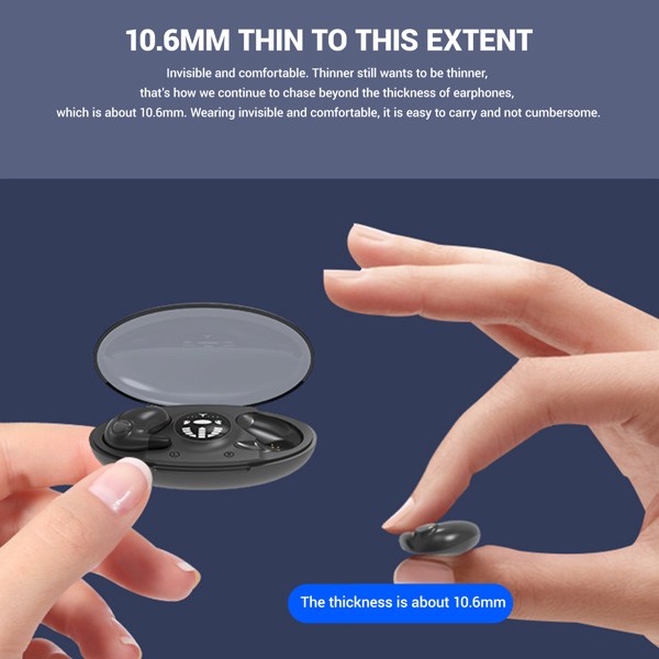 Micro Invisibles Audifonos Bluetooth Inalambricos Para Dormir Ducha Auriculares(tk/temu self-pickup orders)-17