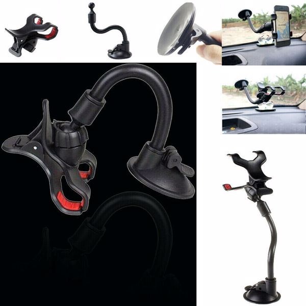 360° Car Windshield Mount Cradle Suction Cup Holder for Cell Phone GPS(tk/temu self-pickup orders)-20