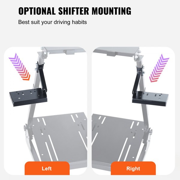 Universal Racing Simulator Steering Wheel Stand, Adjustable for Various Steering Wheels, Enhances Gaming Experience-20