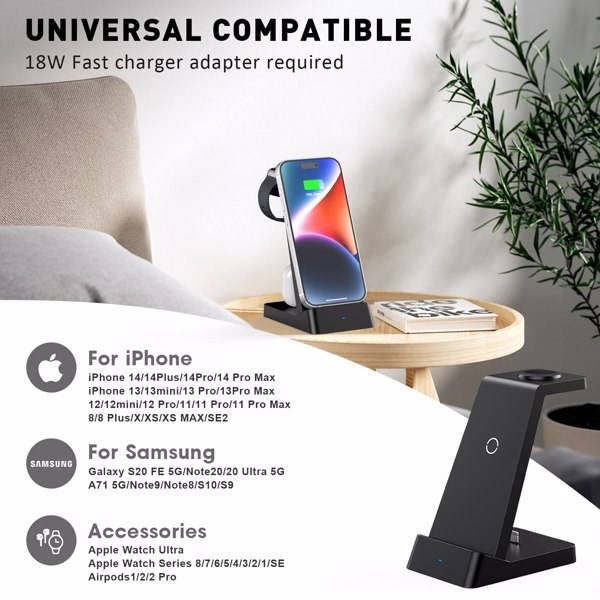 (Amazon prohibits sales)Wireless Charging Station-12