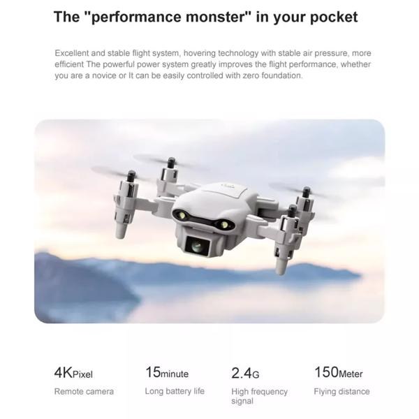4DRC V9 Mini Drone for Kids Adults 720P HD FPV Camera, Foldable RC Quadcopter for Boys Girls with Altitude Hold, Headless Mode,Logistics is randomly sent by UPS/USPS/FEDEX/Amazon Logistics.-19