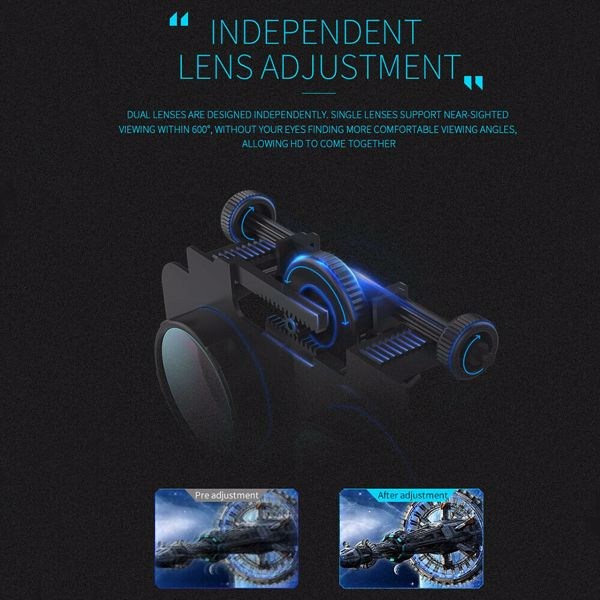 Virtual Reality VR 3D Glasses With Remote for 4.7-6" Android IOS iPhone Samsung-13