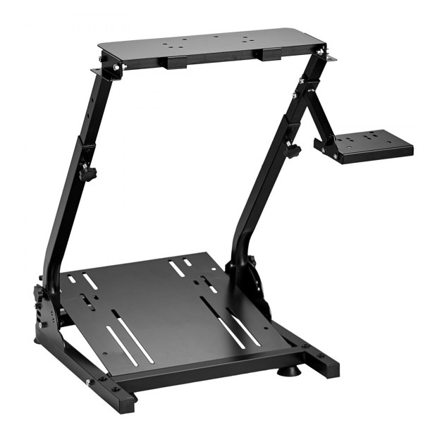 Universal Racing Simulator Steering Wheel Stand, Adjustable for Various Steering Wheels, Enhances Gaming Experience-14