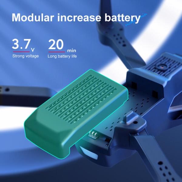 4DRC V13 RC Drone 6K HD Dual Camera WiFi FPV Foldable Quadcopter Camera Drone ,2 Battery.Logistics is randomly sent by UPS/USPS/FEDEX-18