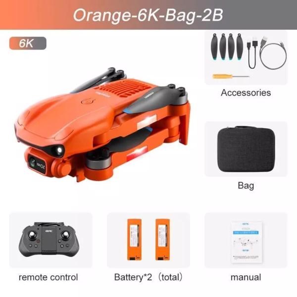 4DRC F12 RC Drone GPS 5G WIFI 6K HD Wide Angle Dual Camera Smart Follow Quadcopter,Professional drones/adult drones, for beginners，Logistics is randomly sent by USPS/FEDEX/UPS/UNI-10