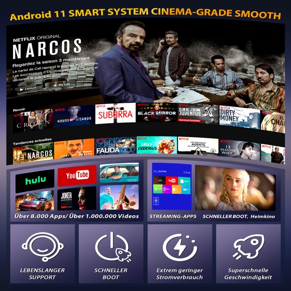 Mini Projector: Portable, cost-effective, 180° projection angle, portable projector with wireless connection & mobile device compatibility for movies-23