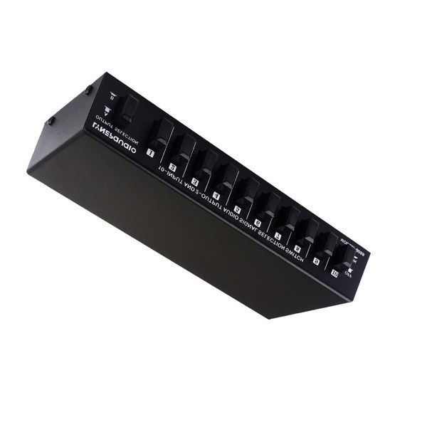 Audio SwitcherAudio Selector 10 IN 2 OUT or 2 IN 10 OUT Lossless SwitchinO2-30