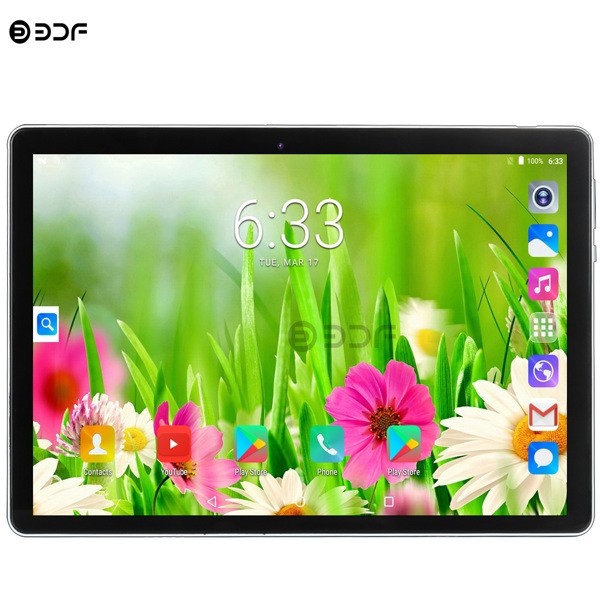 Tabletas de 10,1 pulgadas, 4GB + 64GB, Android 10, Octa Core, red 4G LTE, tarjetas SIM duales, Wifi, Bluetooth, GPS, AI, velocidad-15