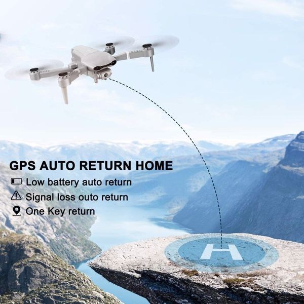 2025 Rc Quadcopter RC Drone 5G WIFI 4K Camera GPS FPV 2Batteries with Bag ,Drones suitable for beginners,Logistics is randomly sent by UPS/USPS/FEDEX/Amazon Logistics.-13