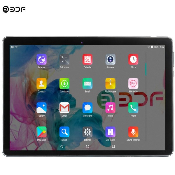 Tabletas de 10,1 pulgadas, 4GB + 64GB, Android 10, Octa Core, red 4G LTE, tarjetas SIM duales, Wifi, Bluetooth, GPS, AI, velocidad-16