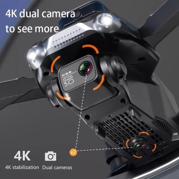 4DRC V28 RC Drone 4K HD Dual Camera WiFi FPV Foldable Rc Quadcopter Obstacle avoidance ,Logistics Is Randomly Sent By UPS,USPS,FEDEX-7