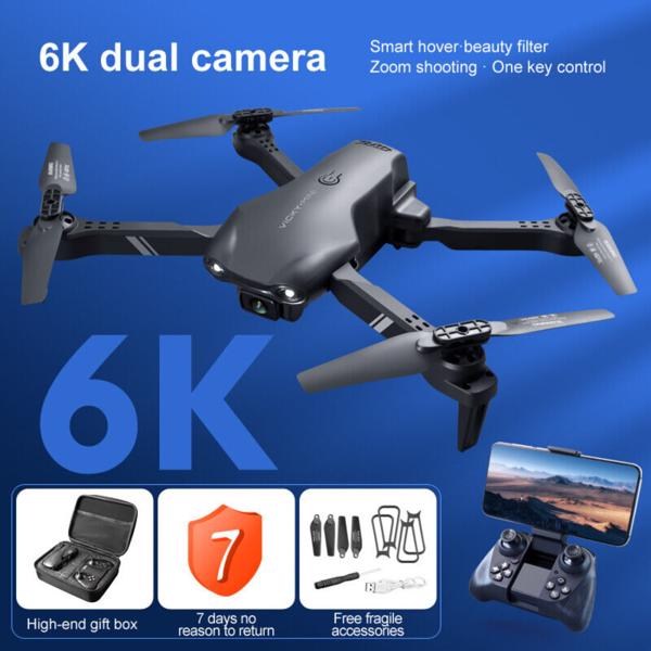 4DRC V13 RC Drone 6K HD Dual Camera WiFi FPV Foldable Quadcopter Camera Drone ,2 Battery.Logistics is randomly sent by UPS/USPS/FEDEX-14