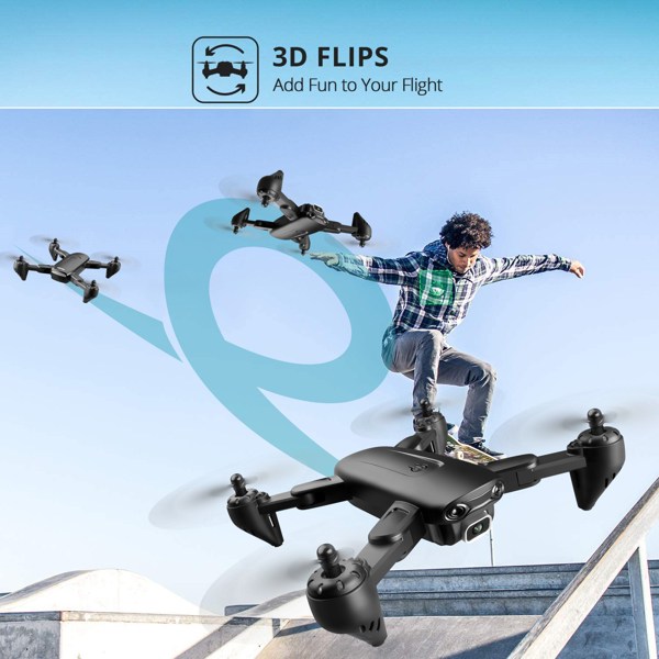 4DRC F6 RC Drone WIF FPV 4K Dual HD Camera Selfie Quadcopter 1 BATTERY US,Drones suitable for adults/beginners.Logistics is randomly sent by UPS/USPS/UNI/SPEEDX/FEDEX.-8
