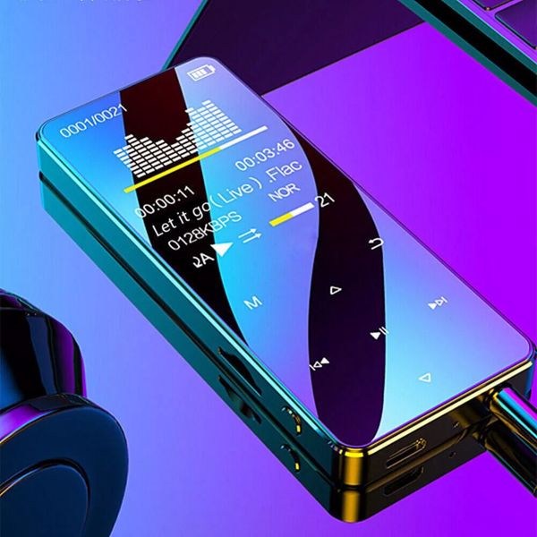 Bluetooth MP3 Player HiFi Bass Music Player HD FM Radio Alarm Support 128GB-12