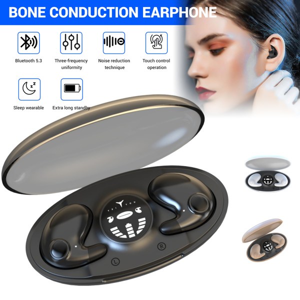 Micro Invisibles Audifonos Bluetooth Inalambricos Para Dormir Ducha Auriculares(tk/temu self-pickup orders)-13