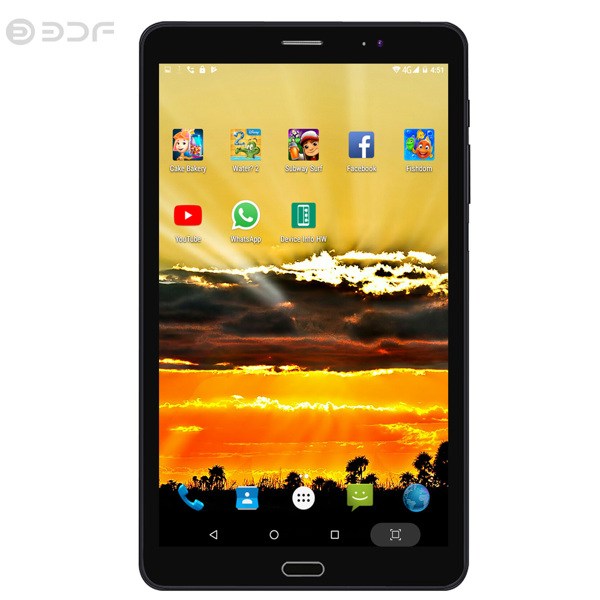 Tableta Pc de 8 pulgadas con Octa Core, Tablet de red 4G LTE, 2GB de RAM, 32GB de ROM, cámaras duales, tarjetas SIM duales, WiFi, Bluetooth, Android 8.0-13