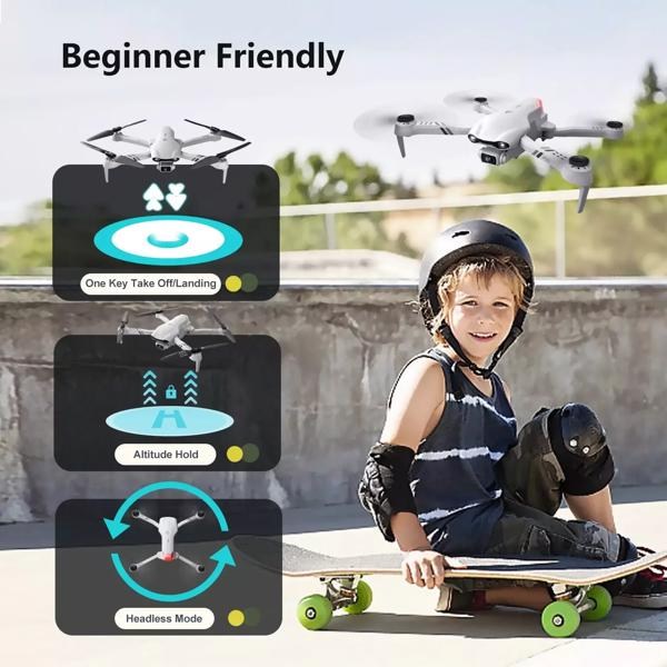 4DRC F10 Foldable Drone with Camera WIFI FPV for Adults,1080P HD FPV Live Video RC Quadcopter,Logistics is randomly sent by UPS/USPS/UNI/EVRI/ROYAL MAIL-20