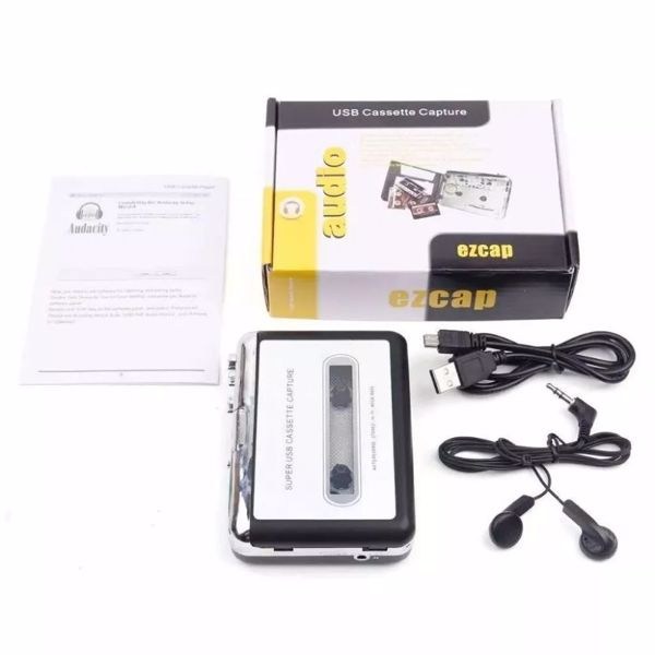 Portable Cassette Player Converter Recorder Convert Walkman Tapes to Digital MP3-11