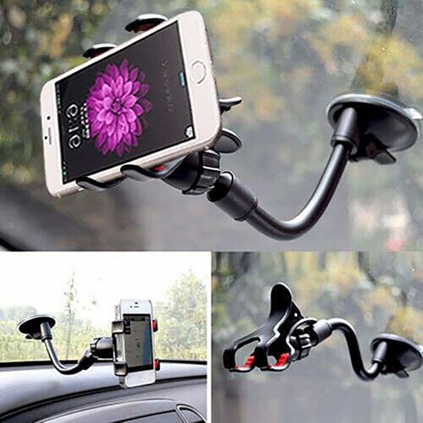 360° Car Windshield Mount Cradle Suction Cup Holder for Cell Phone GPS(tk/temu self-pickup orders)-13